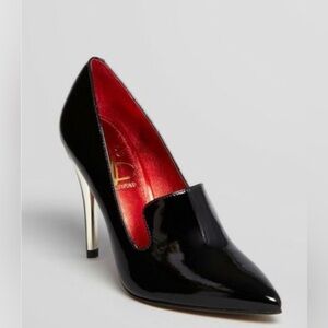Heels in Black with Pointed Toe and Stiletto Heel Joan and David